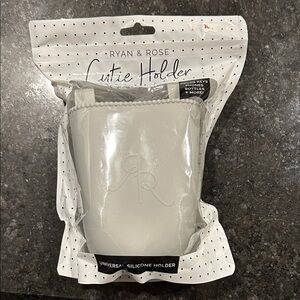 Ryan & Rose Cutie Holder Silicone Cup - Light Gray